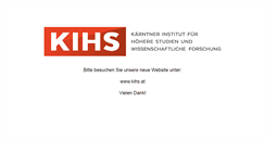 Desktop Screenshot of carinthia.ihs.ac.at