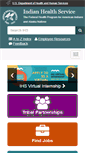 Mobile Screenshot of ihs.gov